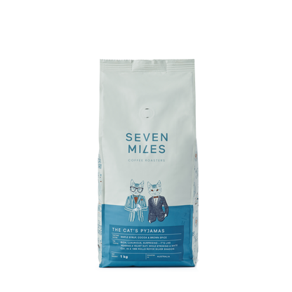 The Seven Miles Cat's Pyjamas 250g coffee bag